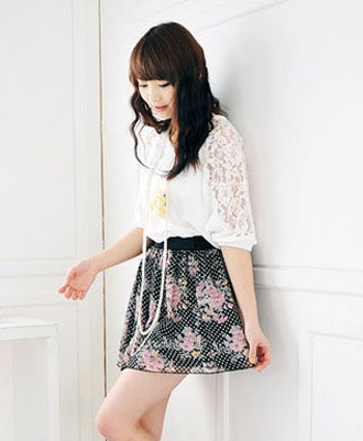 花朵田園風服飾裝嫩妙搭魅力無限